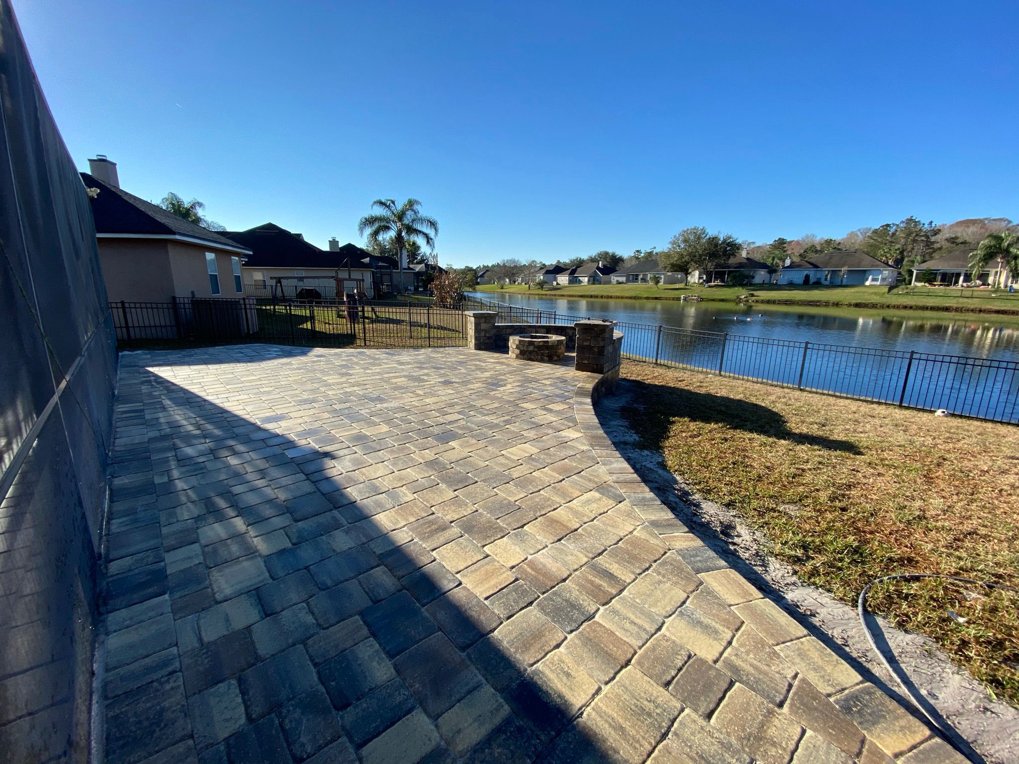 Custom Masonry Fire Pit Design